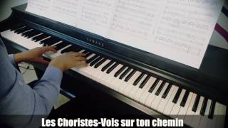 Les ChoristesVois sur ton chemin piano coverpiano songspiyano ile çalınan şarkılar [upl. by Nnawtna]