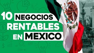 ✅ 10 Ideas de Negocios Rentables en México con Poco Dinero 🤑 [upl. by Bolme]