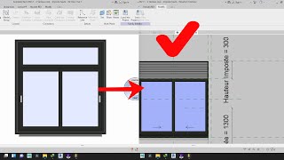 How to add Louvers to revit window Family [upl. by Nehepts]