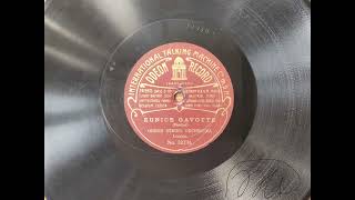 Eunice Gavotte G Perdue – Odeon String Orchestra 1904 Odeon Record 323342 [upl. by Edmee]