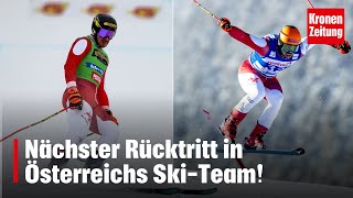 Nächster Rücktritt in Österreichs SkiTeam  kronetv NEWS [upl. by Elson819]