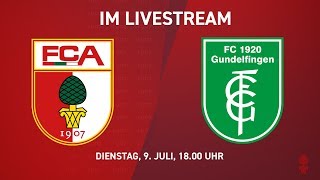 ReLIVE  FC Augsburg vs FC Gundelfingen 60 Teil 1 [upl. by Imrots]