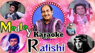 Medley Karaoke Mohammad Rafi  Rishi Kapoor Songsbalajimusicevents [upl. by Cotterell5]