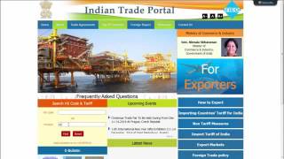 About Indian Trade Portal [upl. by Aiepoissac]