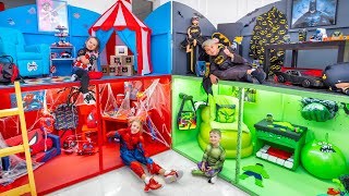 Five Kids Superheroes Four Colors Playhouse [upl. by Lindsy]