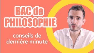 Bac de Philosophie  nos conseils de dernière minute  Les Bons Profs [upl. by Anawad]