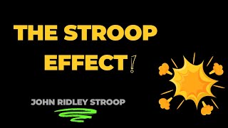 The Stroop Effect [upl. by Yrannav]