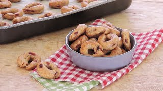 TARALLI alle CIPOLLE BUONISSIMI e SUPER FACILI  La Cucina di Lena [upl. by Kieryt]