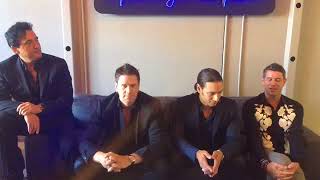 IL DIVO Live Chat Los Angeles 1182017 [upl. by Ahsita]