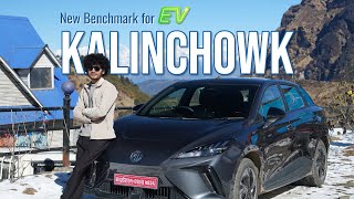 Kalinchowk Trip in Electric Car  Snow Fall  New Benchmark for EV  MG4 EV  Ftdhirenmanshrestha [upl. by Glantz610]