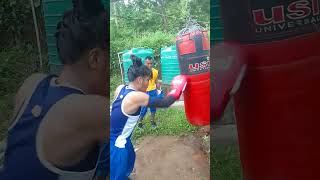 boxing training type short video viral [upl. by Borrell]