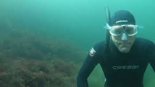 Freediving the cave and arch Prussia Cove [upl. by Niro]