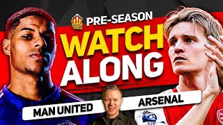 MANCHESTER UNITED vs ARSENAL Live With MARK GOLDBRIDGE [upl. by Lemmueu]