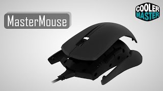 Coolermaster Mastermouse Pro L Unboxing Deutsch [upl. by Pogah]