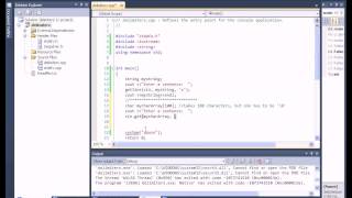 C Tutorial  Delimiters [upl. by Ecinereb]