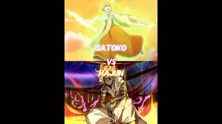 Satoko vs Hajun VSBATTLE [upl. by Adnyleb]