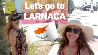 EXPLORING LARNACA  EDA NAVARRA VLOG [upl. by Esilegna475]