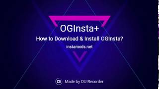 How to Download and Install OGInsta APK [upl. by Seaver]