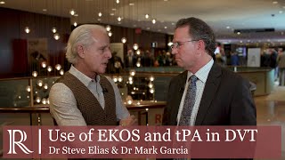 VEITHsymposium™ 2019 Use Of EKOS And TPA In DVT — Dr Steve Elias amp Dr Mark Garcia [upl. by Danialah]