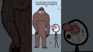 Did you know about Gigantopithecus？ animals animation prehistoric ancientcreatures funny [upl. by Arlen746]