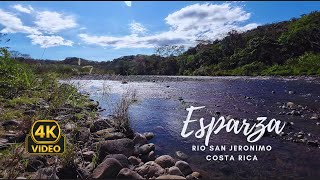 Caminata Rio San Jerónimo esparza 4k walk [upl. by Aratas]