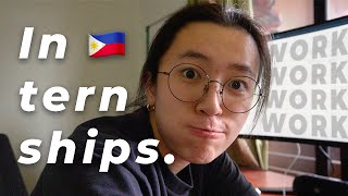 What you need to know about INTERNSHIPS ✨ Sharing my Experience as a College Student Philippines [upl. by Gerbold]