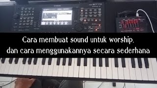 Tutorial memainkan lagu worship dengan soft [upl. by Eugenie]