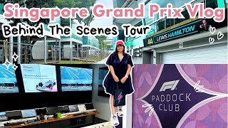 Singapore Grand Prix Vlog ♡ Behind The Scenes Tour Counting down to F1 in Singapore 2024 [upl. by Burdett666]