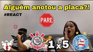 REACT REAÇÕES CORINTHIANS x BAHIA [upl. by Llerrat580]