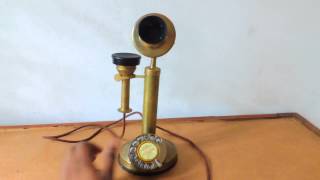 Candlestick Phone  Old Telephone [upl. by Rosio548]