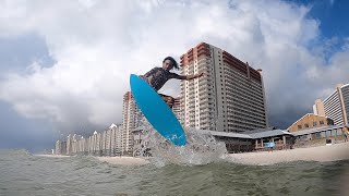 SKIMBOARDING IN FLORIDA 2020 FIRE [upl. by Nylle]