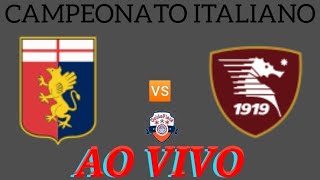 GENOA X SALERNITANA AO VIVO  CAMPEONATO ITALIANO  27102023 EM TEMPO REAL [upl. by Attekahs]