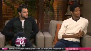 Jack Falahee amp Alfred Enoch Interview [upl. by Amyaj]