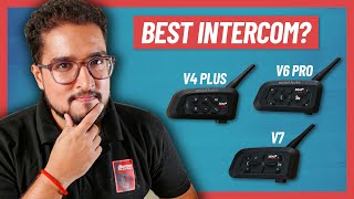 Best Intercom for Riders  Vnetphone V4 Plus V6 Pro and V7 comparison [upl. by Tehr357]