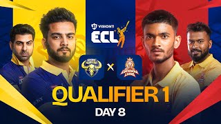 ECL  Qualifier 1  Haryanvi Hunters vs Lucknow Lions  Elvish Yadav vs Anurag Dwivedi [upl. by Ejroj]