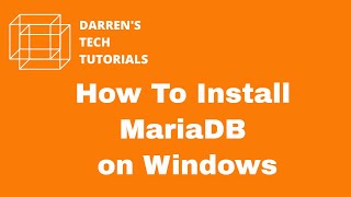 How To Install MariaDB on Windows [upl. by Ailemap65]