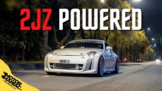 2JZ swapped 350Z [upl. by Ahsimet]