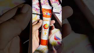 Meril baby toothpaste মেরিল বেবি টুথপেষ্ট। viralvideo viralshots trending baby toothpaste [upl. by Vudimir]