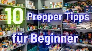 10 Prepper Tipps für Beginner So fängst du an krisenvorsorge blackout prepping prepper wwii [upl. by Meit]