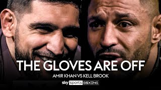 THE GLOVES ARE OFF  Amir Khan vs Kell Brook [upl. by Morley]