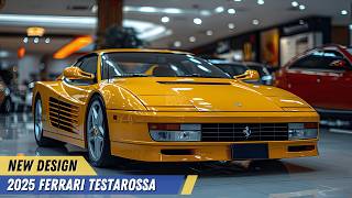 2025 Ferrari Testarossa Unveiled  Timeless Design and 385 HP for Iconic Performance [upl. by Medorra]