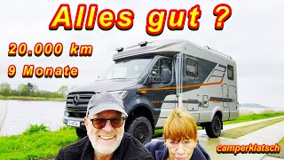 Das PERFEKTE WOHNMOBIL⁉️Unsere ERFAHRUNGEN nach 20000 km VOLLZEIT LEBEN im Hymer MLT Allrad Camper [upl. by Ebarta]