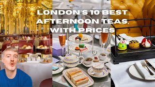 Londons 10 best afternoon teas for different occasions with prices [upl. by Nathanson61]