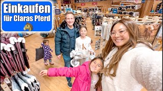 Claras Pferde Shopping Haul 🐴 Kostüm für Pony amp Reiten im Winter Reiter Wettbewerb  Mamiseelen [upl. by Toft]