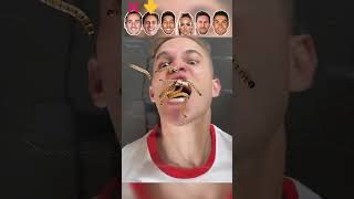 Griezmann VS Yildiz VS Firmino VS Lehmann VS Messi VS Ronaldo Funny Food Moments [upl. by Alain918]