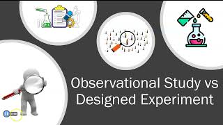 Observational Study vs Designed Experiment [upl. by Juster]