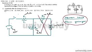 Elektrik ve Manyetizma Fizik 2 Vize 2 Soru 11 [upl. by Alih]