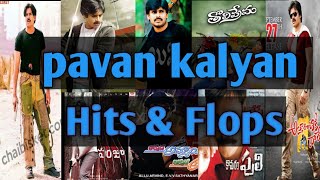 pawan kalyan all telugu movies hits and flops 2024  pawan kalyan all movies list 2024 [upl. by Sugna]