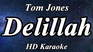 Delilah  Tom Jones  ZMC Karaoke [upl. by Pearce]