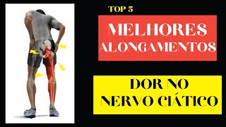 Top 5 Alongamentos para a Síndrome do Piriforme [upl. by Robina]